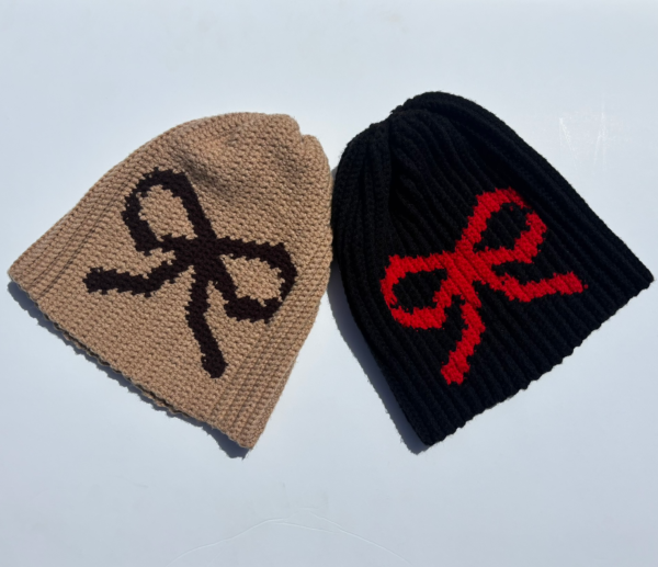Crochet Bow Beanies