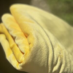 1 1/4 Yard Light Yellow Plush