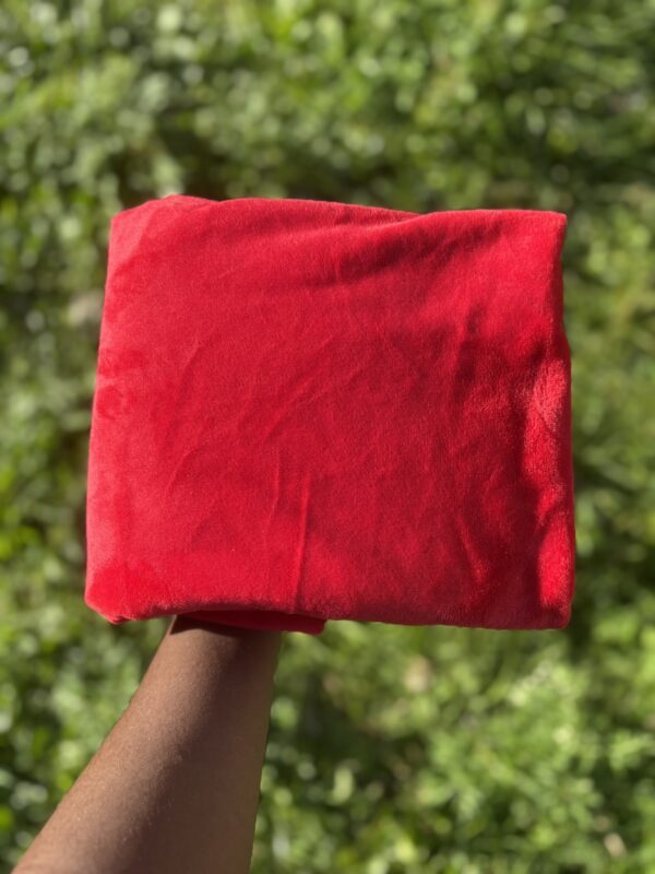 Red Plush Fabric for sale in Jamaica